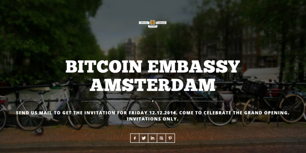 Dzisiaj zostaje otwarta ambasada w Amsterdamie