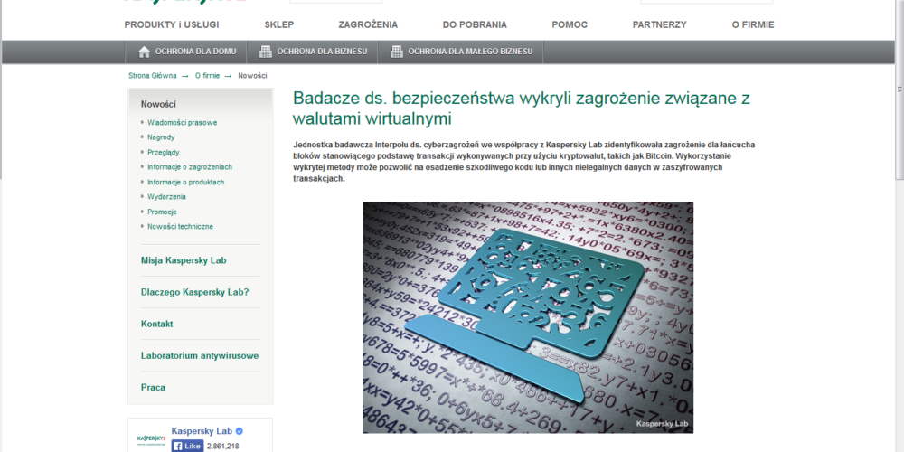 Kaspersky wykrył zagrożenie które my wykryliśmy lata temu
