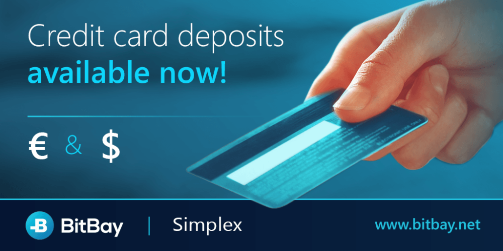 Wpłaty kartami kredytowymi na BitBay