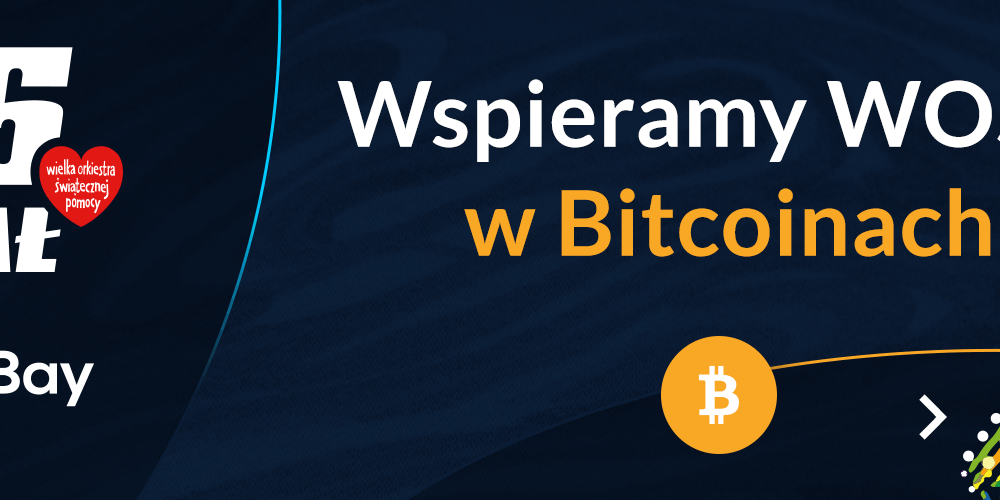 BitBay wspiera 25. finał WOŚP w Bitcoinach