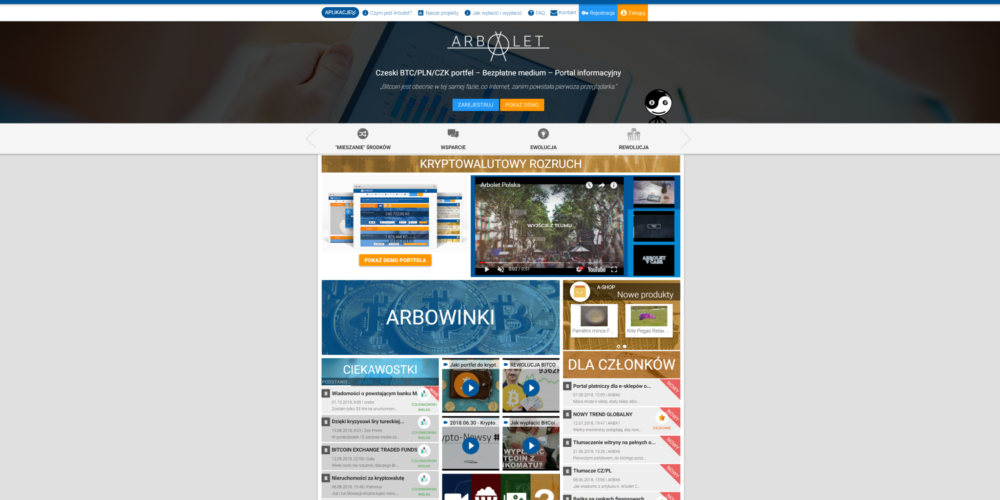 Arbolet wraca do krypto-anarchistycznych korzeni Bitcoina