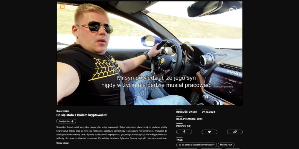 Tajemnicze zaginięcie Sylwestra Suszka – nowe fakty z reportażu Superwizjera TVN24